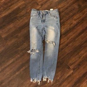 Abercrombie and Fitch skinny ankle jeans